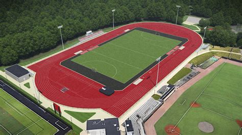 New Track and Field Design Revealed with Strong Support from Donors - University of Hartford