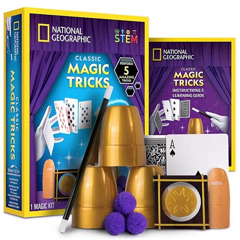 National Geographic STEM Classic Magic Tricks Set