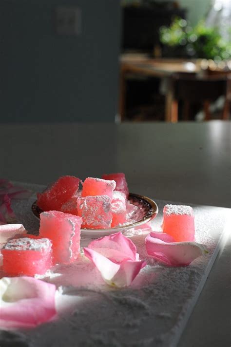 Traditional Rose Turkish Delight Recipe, Vegan - SunnysideHanne