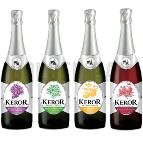 Keror Sparkling Non-Alcoholic Juice Drink, 750ML | BeeCost