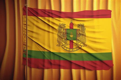 Premium AI Image | Flag wallpaper of Benin Dahomey