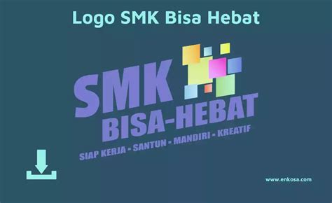 Unduh Gratis Logo SMK Bisa Hebat dalam Format PNG