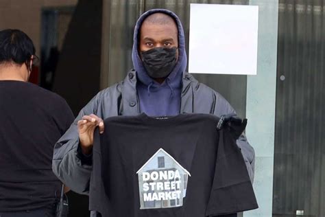 Kanye West Buys 'DONDA' Street Market Merch Bootleg