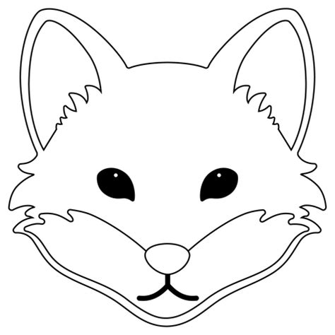 Fox Emoji coloring page | Free Printable Coloring Pages