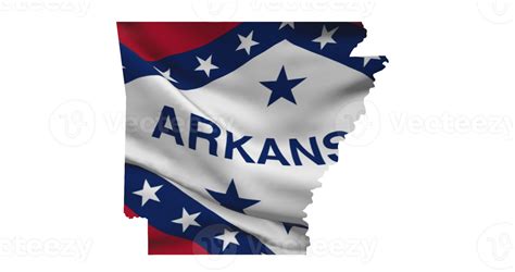 Arkansas map outline PNG. State flag icon 21193986 PNG