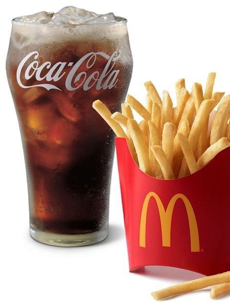 McDonald's Coca-Cola and fries Coca Cola, Smoothie Fast, Smoothies, Mc ...