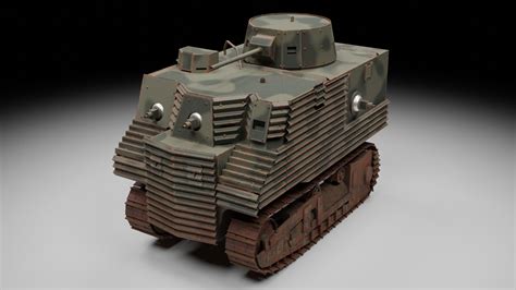 ArtStation - Bob Semple Tank (37mm gun)