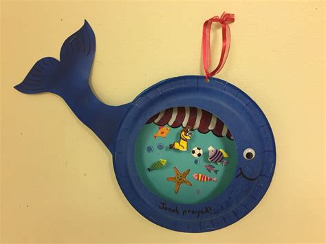 Jonah And The Whale – Craft ( Paper Plate) - SundaySchoolist