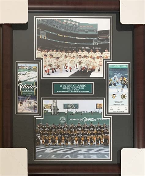 Boston Bruins 2023 Winter Classic Two-Way 16x20 w/Replica Ticket - KBK ...