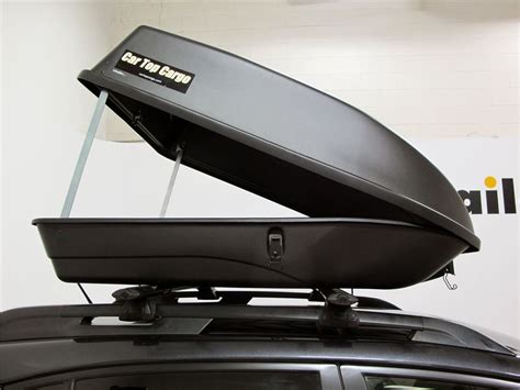 Car Top Cargo Rooftop Cargo Box - 18 cu ft - Black Car Top Cargo Roof ...