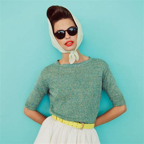 Vintage style by Andrea D’Aquino for Quality Magazine Velo Vintage, Vintage Mode, Look Vintage ...