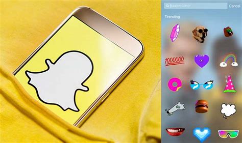 Giphy GIF Stickers for your Snapchat Stories