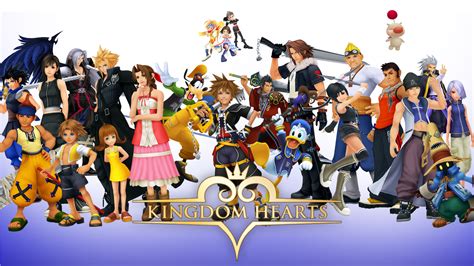 Kingdom Hearts Final Fantasy Wallpaper by Thekingblader995 on DeviantArt