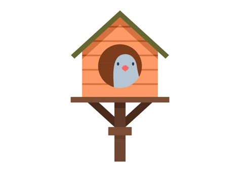 Bird House Clipart