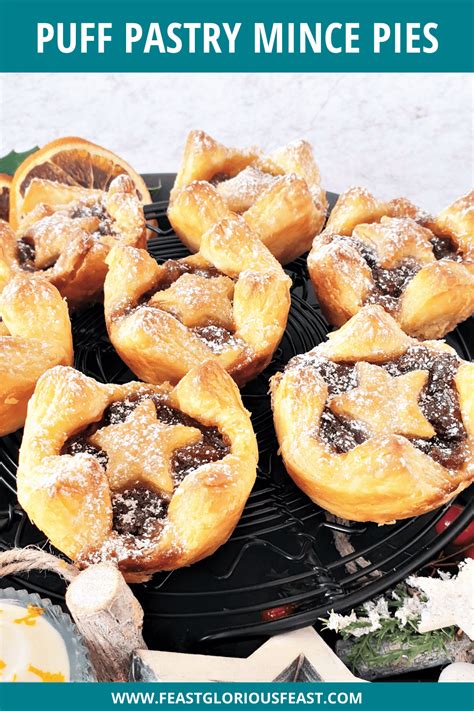 Puff Pastry Mince Pies – Feast Glorious Feast