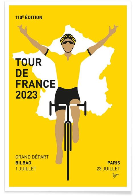 Tour De France 2023 Poster | JUNIQE