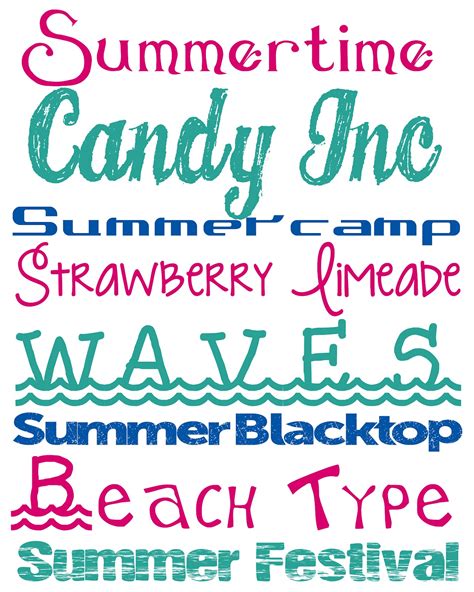 Alderberry Hill: Free Summer Fonts