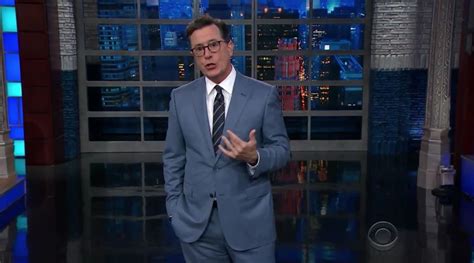 Stephen Colbert: New monologue attacks both Donald Trumps