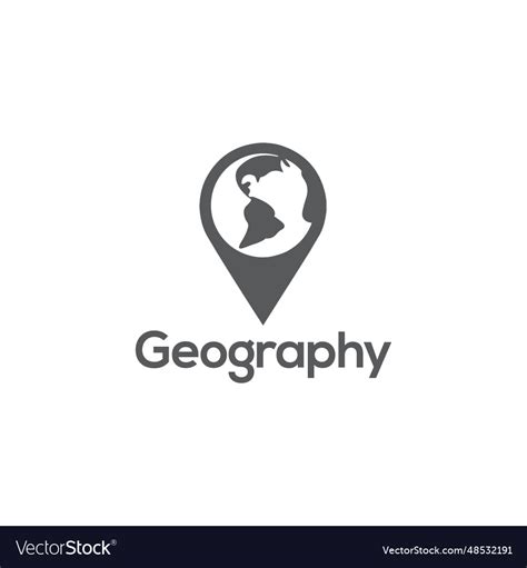 Geography logo Royalty Free Vector Image - VectorStock