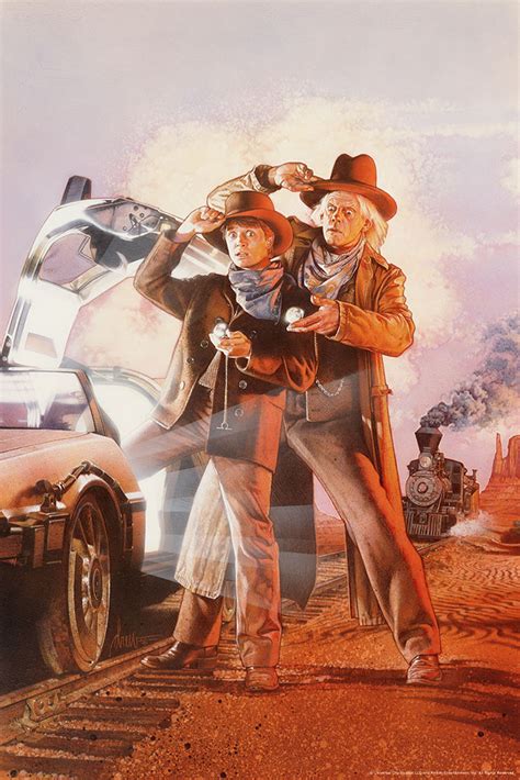 Cool Art: Back To The Future 3 by Drew Struzan | Live for Films