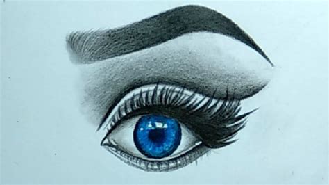 Blue Eyes Drawing Tumblr