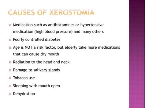 PPT - Xerostomia PowerPoint Presentation - ID:5336494