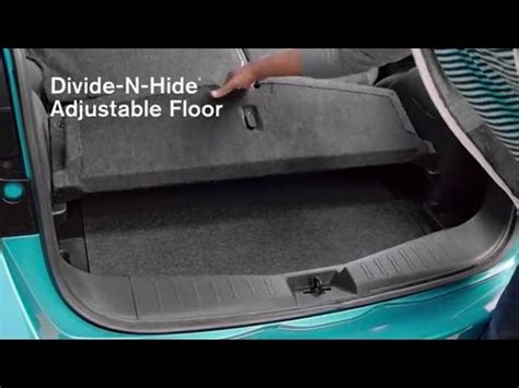 Nissan Versa Note Accessories: Divide-N-Hide® Adjustable Floor - YouTube