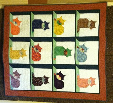 Cat in the Attic quilt