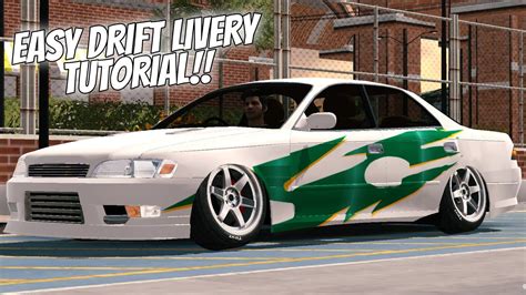 Toyota Mark 2 Drift Livery Design Tutorial | Easy Tutorial | Car ...