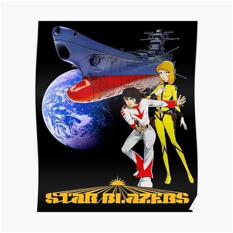 "Star Blazers Classic T-Shirt Wild Star And Nova" Poster for Sale by ...