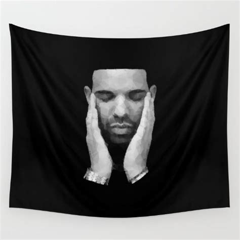 Drake Wall Tapestry | Tapestry, Wall tapestry, Tapestry wall hanging