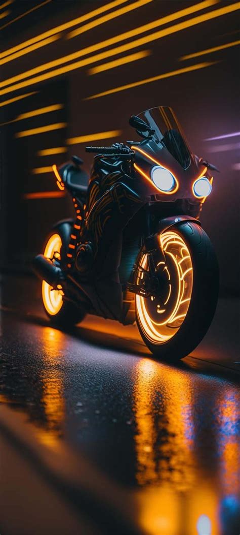 Neon Glowing Bike IPhone Wallpaper HD - IPhone Wallpapers : iPhone ...