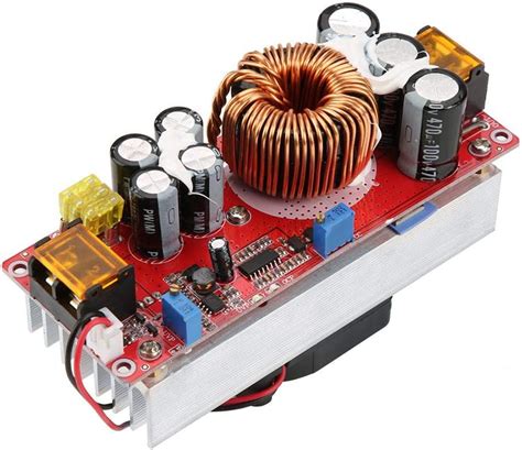 Power Transformer 10-60V to 12-97V 1500W 30A Voltage Step Up Converter Boost CC CV Power Supply ...