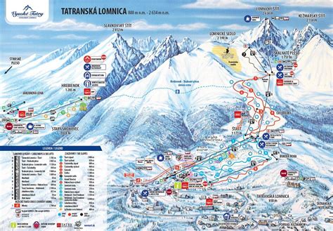 Tatranská Lomnica Ski Resort Guide, Location Map & Tatranská Lomnica ...