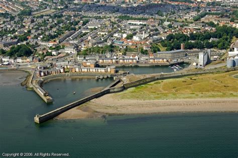 Kirkcaldy Harbour in Kirkcaldy, Scotland, United Kingdom