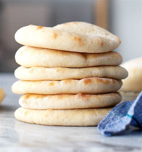 You'll LOVE this homemade pita bread recipe! It's surprisingly easy to make, and it's soft ...