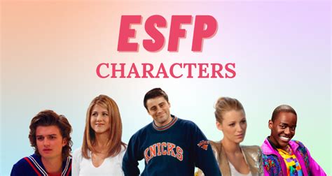 21 Fictional Characters with the ESFP Personality Type | So Syncd