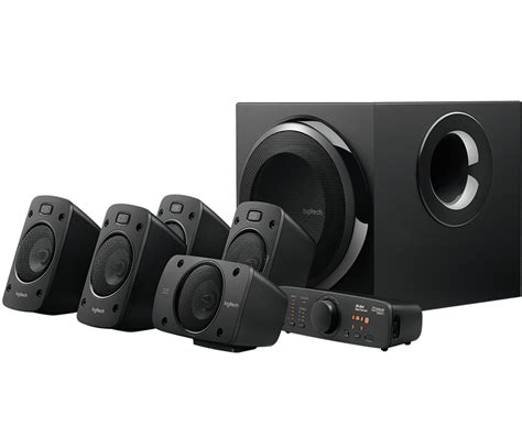 Logitech Z906 5.1 Surround Sound Speakers System, THX, Dolby, DTS Certified