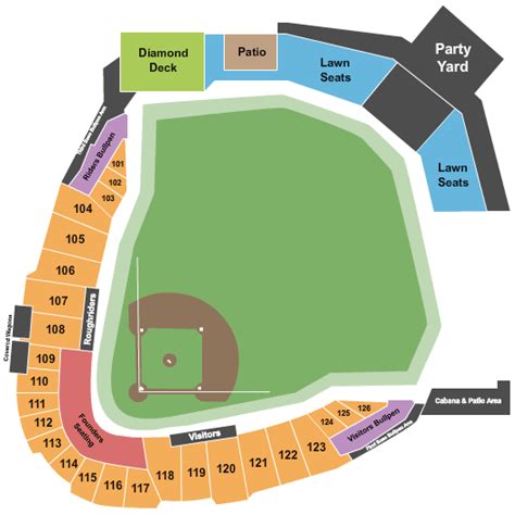 Toyota Stadium Frisco Field Map