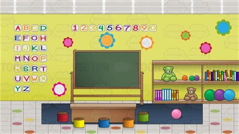 Inside A Preschool Classroom Background | Classroom background, Preschool classroom, Classroom