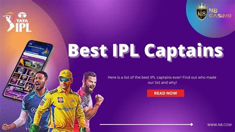 The Best Captain in IPL of All Time - IPL online betting | N8 Games