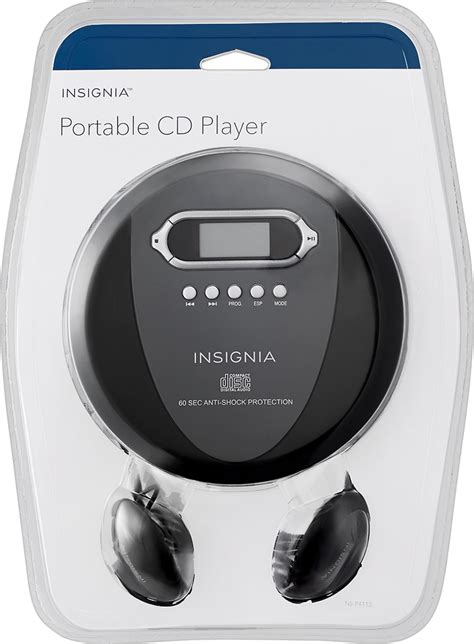 Insignia™ Portable CD Player Black/Charcoal NS-P4112 - Best Buy