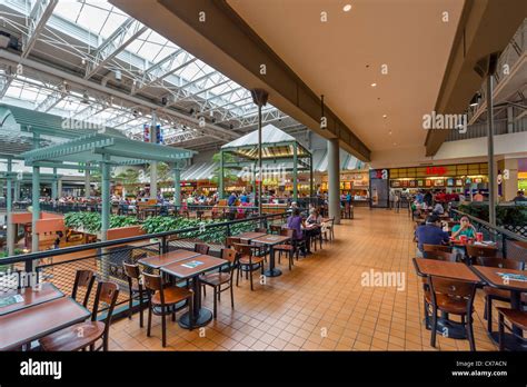 Food Court in the Mall of America, Bloomington, Minneapolis Stock Photo, Royalty Free Image ...