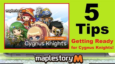 5 Tips to Prepare for the ~Cygnus Knights Update!~ (Maplestory M) - YouTube