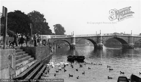 Photo of Richmond, The Bridge c.1955 - Francis Frith