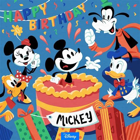 Pin by HoneyBoba on Disney | Mickey mouse, Happy birthday mickey mouse ...