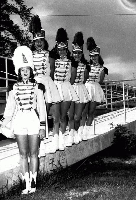 Leading the Band – Majorettes of the 1940’s – 1960’s | Marching band ...