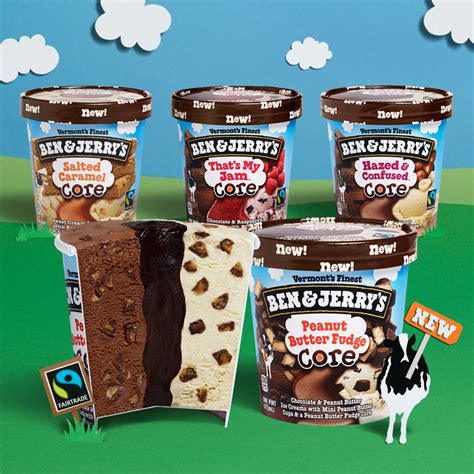 Ben & Jerry’s Unveils Four New ‘Core’ Flavors