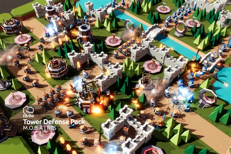 Tower Defense Pack - Low Poly 3D Art | 3D Fantasy | Unity Asset Store