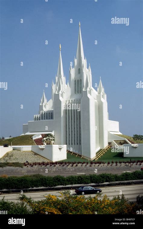 Mormon tabernacle San Diego California church building Stock Photo - Alamy